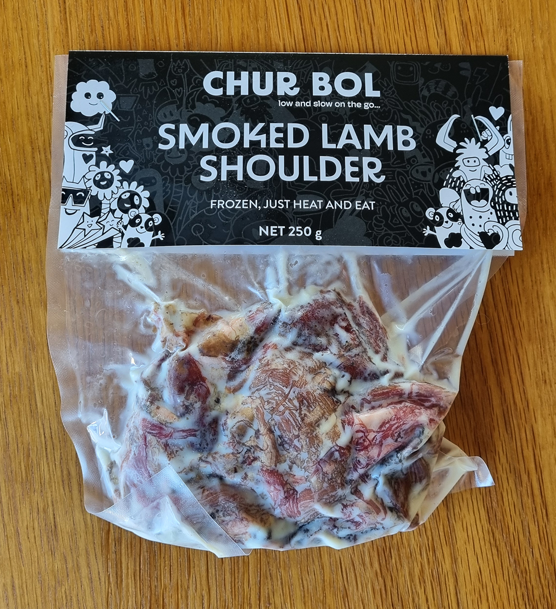 SMOKED BBQ NZ LAMB SHOULDER 250g