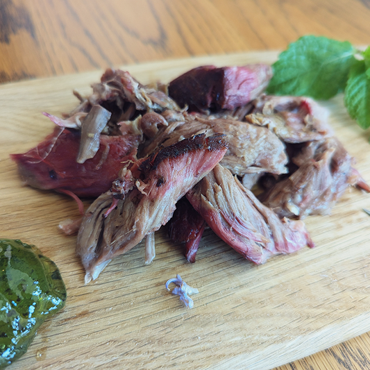 SMOKED BBQ NZ LAMB SHOULDER 250g