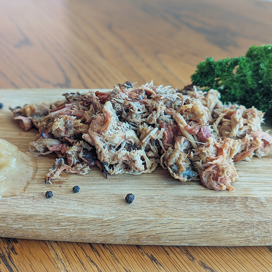 SMOKED BBQ NZ PULLED PORK 250g