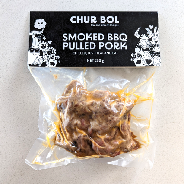 SMOKED BBQ NZ PULLED PORK 250g