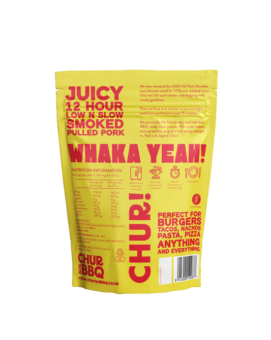 MANUKA SMOKED NZ PULLED PORK