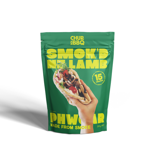 SMOKED BBQ NZ LAMB SHOULDER 250g