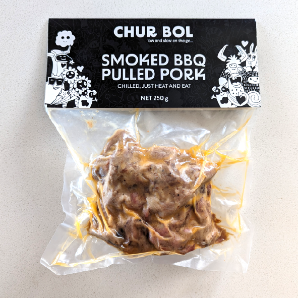 CHUR BOL SMOKED BBQ PULLED PORK 250g