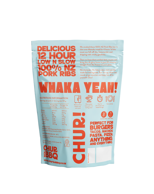 MANUKA SMOKED HALF RACK OF RIBS
