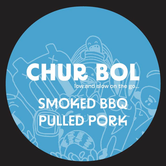 CHUR BOL SMOKED BBQ PULLED PORK 250g